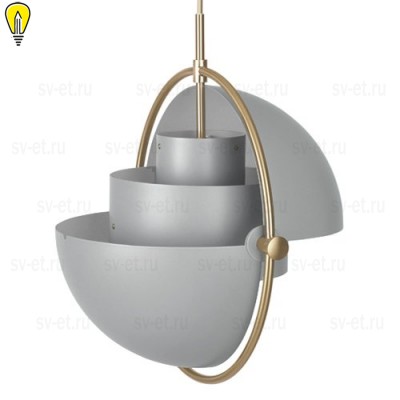 Подвесной светильник Louis Weisdorff Multi-lite Pendant Gray