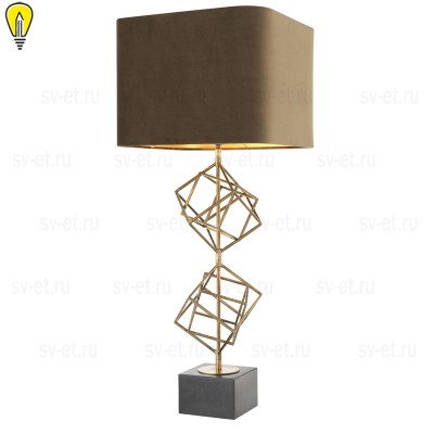 Настольная лампа Eichholtz Table Lamp Matrix brass