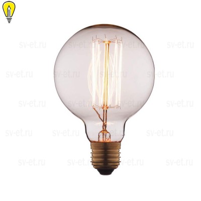 Лампа накаливания LOFT IT E27 40W прозрачная G9540