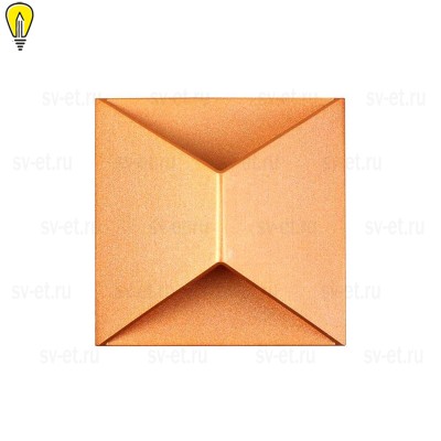 Уличный настенный светодиодный светильник Odeon Light Hightech Tibro 3908/10WL