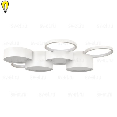Потолочный светодиодный светильник Loft IT Pin 10317/7 White
