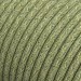 Провод круглый текстильный для люстры 2х0,5 цвет зелёный с узором