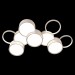 Потолочный светодиодный светильник Loft IT Pin 10317/9 White