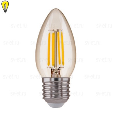 Лампа светодиодная филаментная Elektrostandard BLE2733 E27 9W 3300K прозрачная a048668
