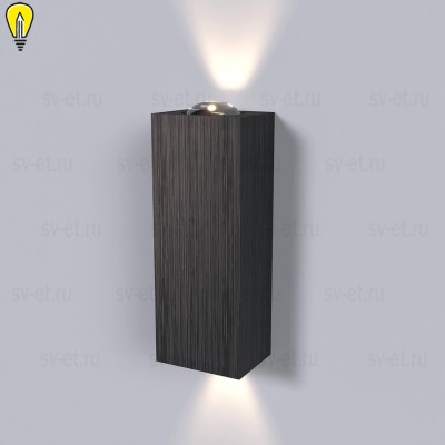 Настенный светодиодный светильник Elektrostandard Petite LED 40110/LED черный 4690389176821