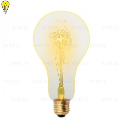 Лампа накаливания (UL-00000477) Uniel E27 60W золотистая IL-V-A95-60/GOLDEN/E27 SW01