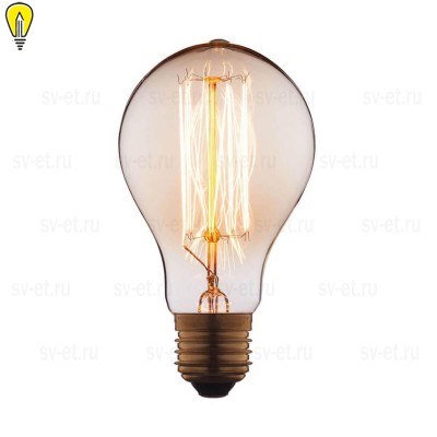 Лампа накаливания E27 60W прозрачная 7560-SC
