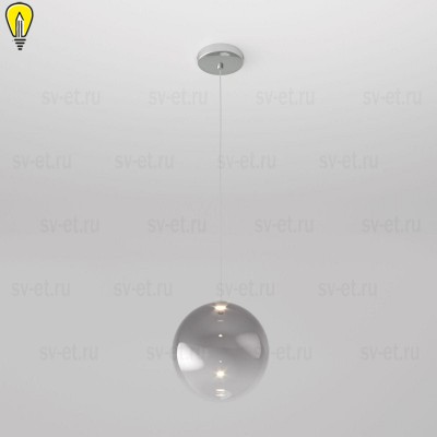 Подвесной светодиодный светильник Eurosvet Wonder 50230/1 Led дымчатый