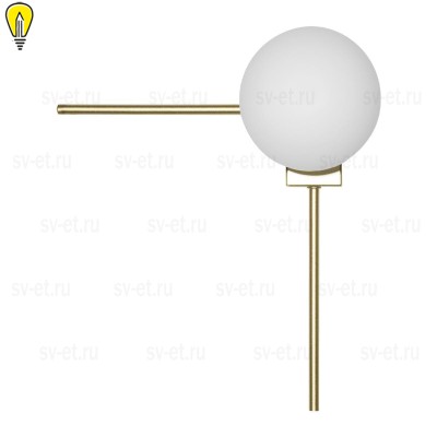 Настенный светодиодный светильник Loft IT Meridian 10132/B Gold
