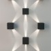 Уличный настенный светодиодный светильник Elektrostandard 1548 Techno LED Winner серый 4690389106262