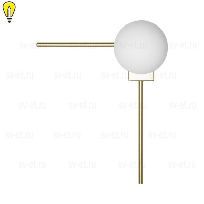 Настенный светодиодный светильник Loft IT Meridian 10132/A Gold