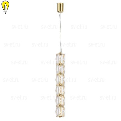 Подвесной светодиодный светильник Newport 8247/S gold new М0068110