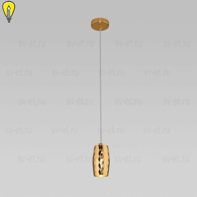 Подвесной светодиодный светильник Eurosvet Bonaldo 50246/1 Led золото