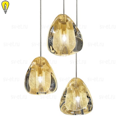 Подвесной светильник Mizu 1 Suspension Lamp Gold