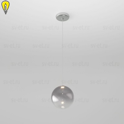 Подвесной светодиодный светильник Eurosvet Wonder 50231/1 Led дымчатый