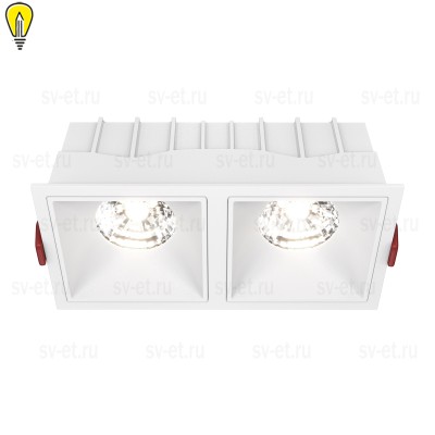 Встраиваемый светильник Technical DL043-02-15W4K-SQ-W