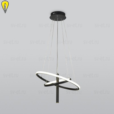 Подвесной светодиодный светильник Eurosvet Stroke 90270/1 черный
