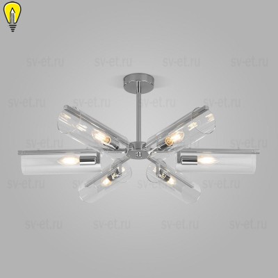 Потолочная люстра Eurosvet Trompeta 70144/6 хром