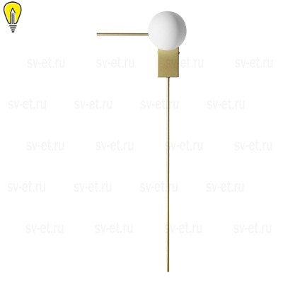 Настенный светодиодный светильник Loft IT Meridian 10132/D Gold