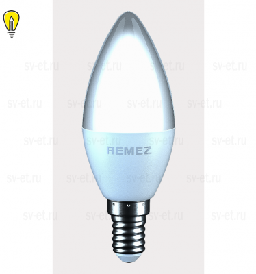 Лампа REMEZ LED C37 7W 5700K