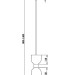Подвесной светильник Freya FR5203PL-01CH1