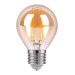 Лампа светодиодная филаментная Elektrostandard E27 6W 3300K прозрачная 4690389173240