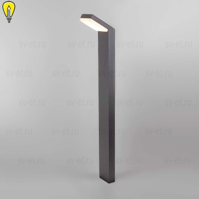 Уличный светодиодный светильник Elektrostandard Sensor 1542 Techno Led серый a053949
