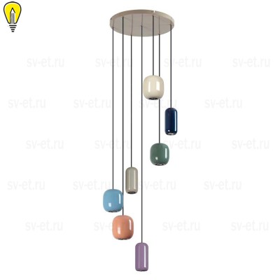 Подвесная люстра Odeon Light OVALI 5053/7