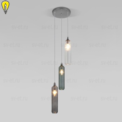 Подвесная люстра Eurosvet Siesta 50252/3 хром