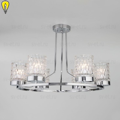 Потолочная люстра Eurosvet Calle 60127/6 хром