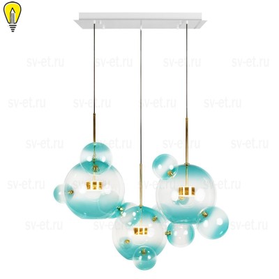 Подвесной светодиодный светильник Loft IT Bolle 2027-S3 Blue