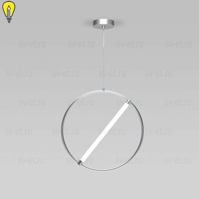 Подвесной светодиодный светильник Eurosvet Element 90281/1 хром