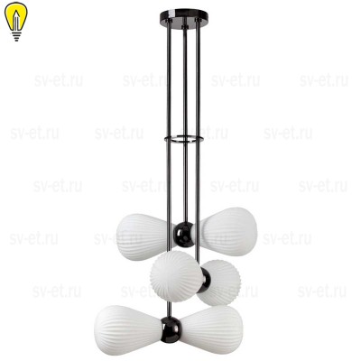 Подвесная люстра Odeon Light Exclusive Elica 5418/6