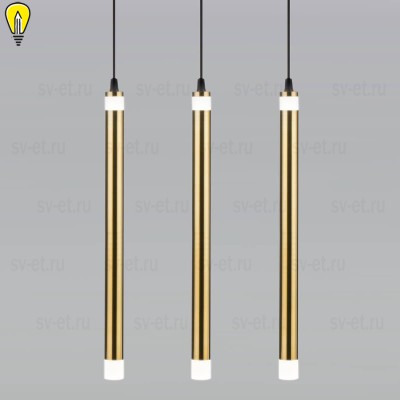 Подвесной светильник Eurosvet 50133/3 LED бронза