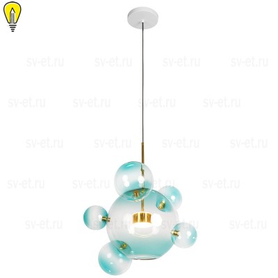 Подвесной светодиодный светильник Loft IT Bolle 2027-P6 Blue