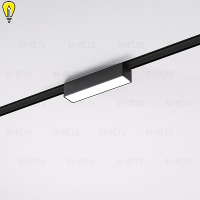 Трековый светодиодный светильник Elektrostandard Flat Magnetic Vision 85087/01 черный a063691