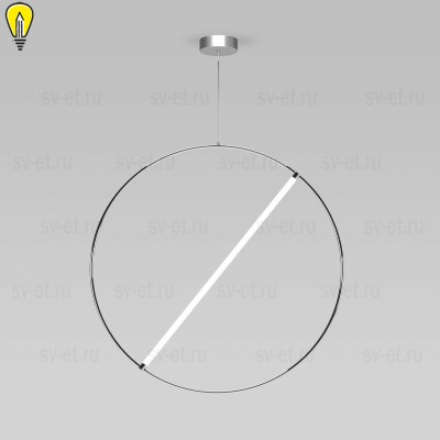 Подвесной светодиодный светильник Eurosvet Element 90283/1 хром