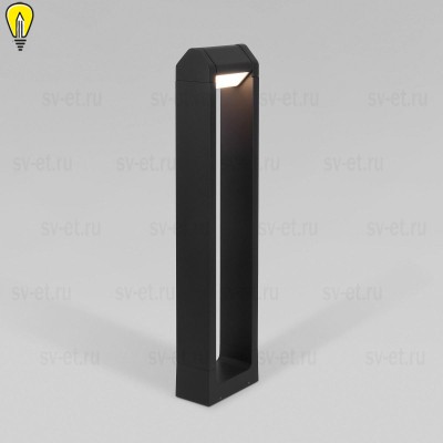 Уличный светодиодный светильник Elektrostandard Dors 35163/F черный a062881