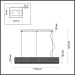 Подвесной светильник Odeon Light PANTA 4927/60L
