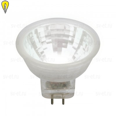 Лампа светодиодная Uniel GU4 3W 4000K прозрачная LED-MR11-3W/NW/GU4/220V GLZ21TR UL-00001703