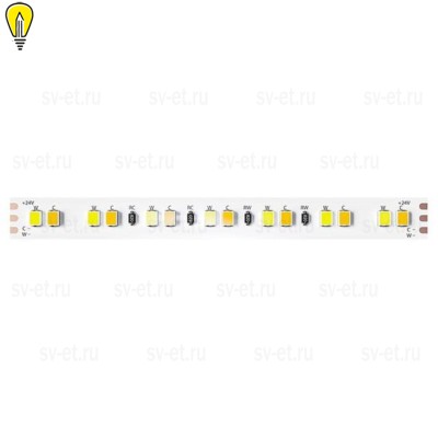 Светодиодная лента Arte Lamp 12W/m теплый/холодный белый 5М A2414010-01-mix