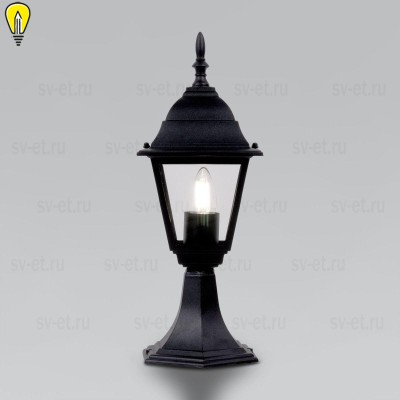 Уличный cветильник Elektrostandard Fuga 35148/S черный a058033