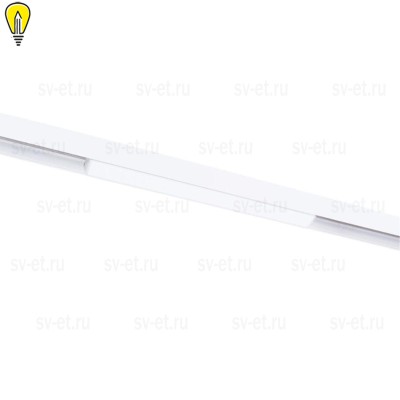 Трековый светодиодный светильник Arte Lamp Linea A4672PL-1WH