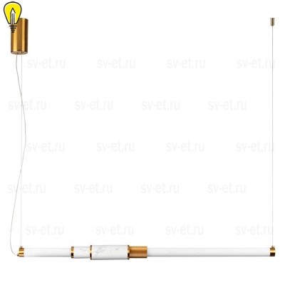 Подвесной светодиодный светильник Odeon Light Midcent Marmi 4359/14L