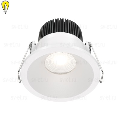 Встраиваемый светильник Technical DL034-01-06W4K-W