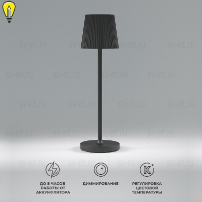 Настольная светодиодная лампа Elektrostandard Mist TL70220 черный a063970