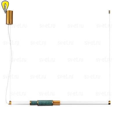 Подвесной светодиодный светильник Odeon Light Midcent Marmi 4360/14L