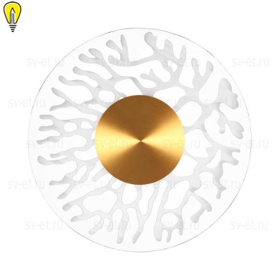 Настенный светодиодный светильник Odeon Light Midcent Solaris 6627/9WL