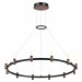 Подвесная светодиодная люстра Odeon Light Candel 5009/48L