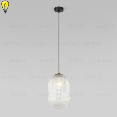 Подвесной светильник Eurosvet Gem 50261/1 прозрачный